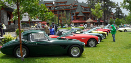 Golden Gate Austin Healey Club, Austin Healey Car Show at Heavenly Village