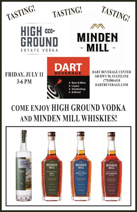 Dart Beverage Center, High Ground & Minden Mill Tasting