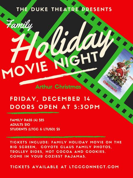 Lake Tahoe Community College, LTCC Holiday Movie Night
