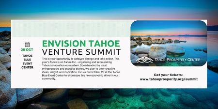 Tahoe Prosperity Center, 2023 Envision Tahoe Venture Summit