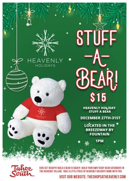 stuff a bear fundraiser