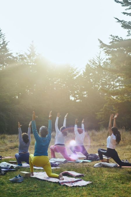 The Yoga Room, Outdoor Yoga