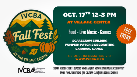IVCBA, 2nd Annual Incline Village Fall Fest