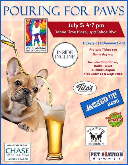 Wylie Animal Rescue Foundation, Pouring for Paws
