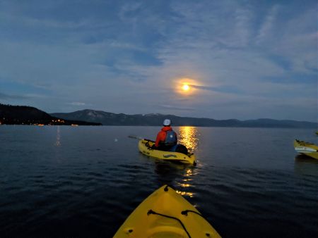 Tahoe Adventure Company, Full Moon Kayak Tours
