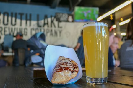 South Lake Brewing Company, Football Sunday with Empanash on-site