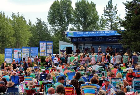 Tahoe City Downtown Association, Concerts at Commons Beach