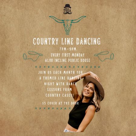 Alibi Ale Works, Country Line Dancing | Incline Public House