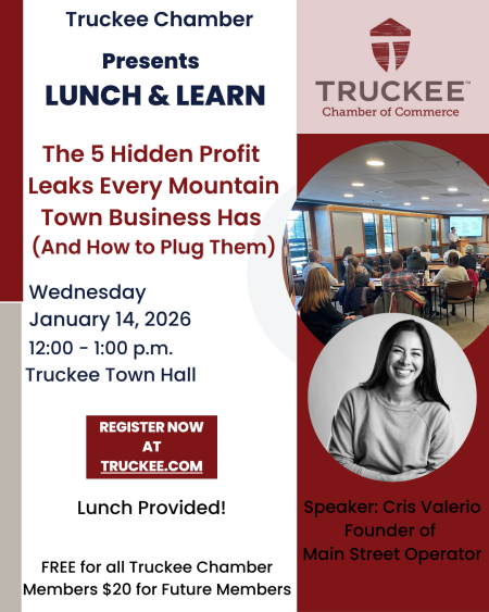 Truckee Chamber of Commerce, Truckee Chamber - Lunch & Learn