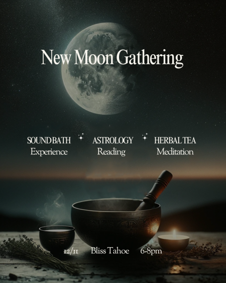 Bliss Experiences, New Moon Gathering