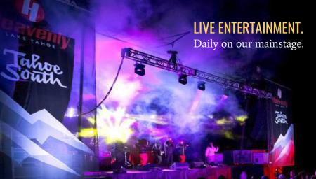 Shops at Heavenly Village, Live Entertainment On Our Mainstage!, Heavenly Holidays