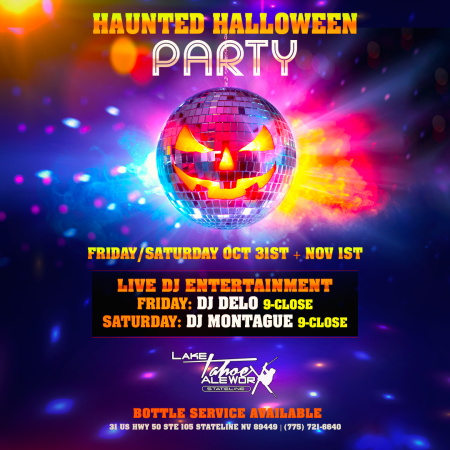 Lake Tahoe AleWorX, Haunted Halloween Party