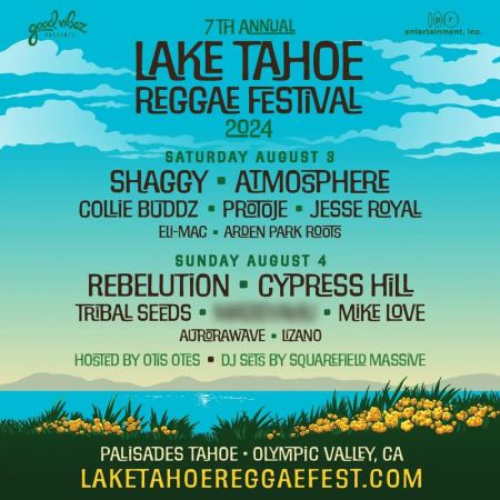 The Village at Palisades Tahoe, 7th Annual Lake Tahoe Reggae Festival