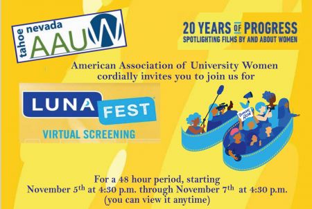 AAUW Tahoe-NV, Lunafest2021 - Documentary Short Films