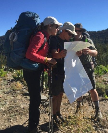 Tahoe Rim Trail Association, Winter Navigation with a Map and Compass