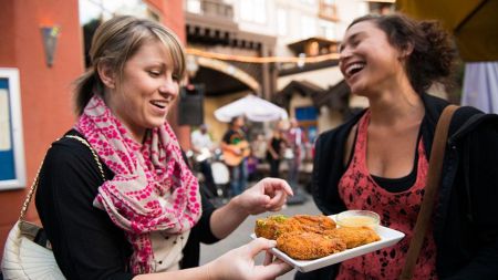 The Village at Palisades Tahoe, Guitar Strings vs. Chicken Wings