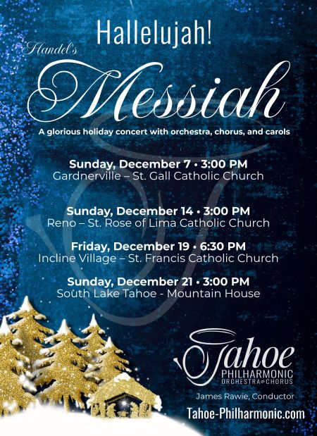 Tahoe Philharmonic, Messiah Selections & Season Favorites (Incline)