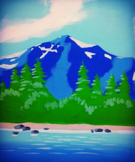 Tahoe Maritime Museum & Gardens, Paint & Pour at Tahoe Maritime Museum!