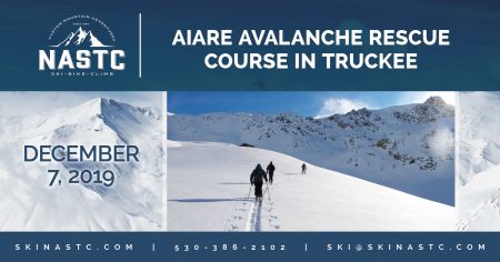 North American Ski Training Center, AIARE Avalanche Rescue Course in Truckee