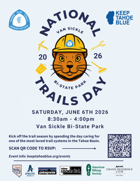 Keep Tahoe Blue, National Trails Day