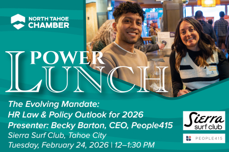 North Tahoe Chamber, North Tahoe Chamber Power Lunch