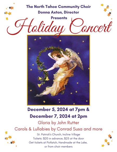 North Tahoe Community Choir, Holiday Concert