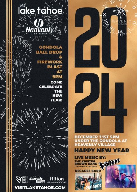 Shops at Heavenly Village, A Rockin' New Year's Eve Lineup