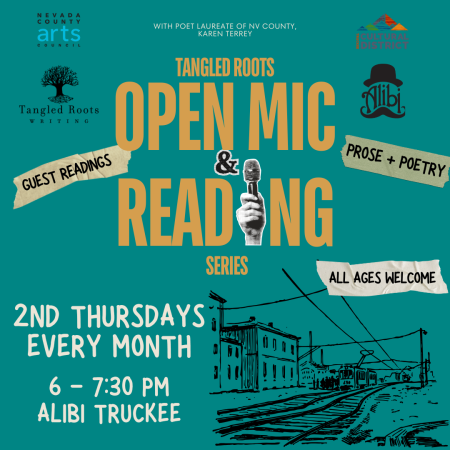 Alibi Ale Works, Tangled Roots Open Mic & Reading Series