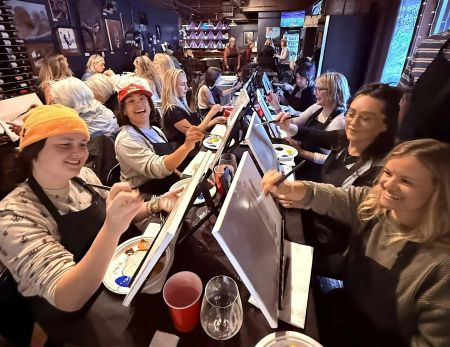 Tahoe Wine Collective, Paint and Sip