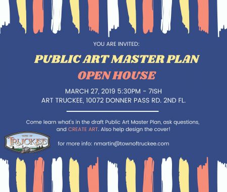 Town of Truckee, Public Art Master Plan Open House