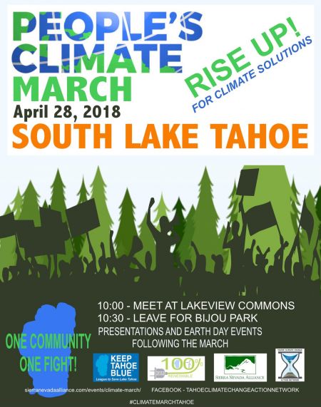 Keep Tahoe Blue, People's Climate March