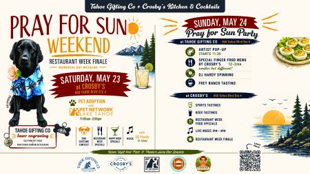 Crosby's Kitchen & Cocktails, Pray for Sun Memorial Day Weekend