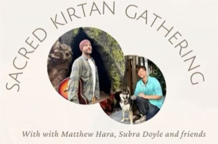 The Peace Offering, Sacred Kirtan Gathering w/ Matthew Hara, Subra Doyle & Friends