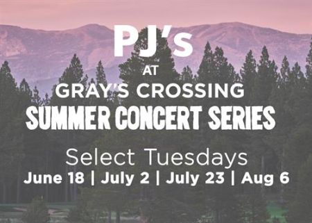 Tahoe Mountain Club, PJ's Summer Concert Series