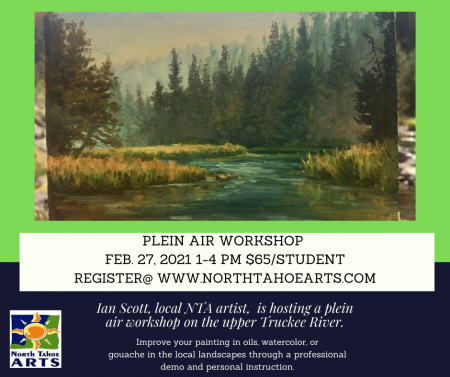 North Tahoe Arts, Plein Air Workshop