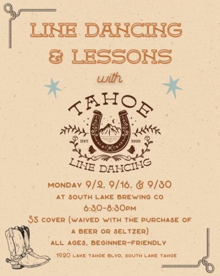 Tahoe Line Dancing, Line Dancing at South Lake Brewing Company