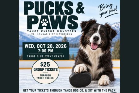 Tahoe Knight Monsters, Pucks & Paws: Tahoe Knight Monsters vs. Kansas City Mavericks