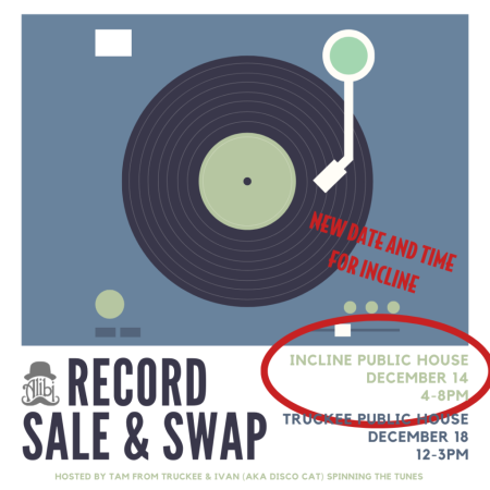 Alibi Ale Works, Record Sale & Swap | Incline Public House