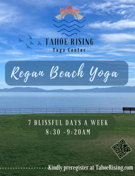 Tahoe Rising Yoga & Meditation Center, Yoga on The Beach