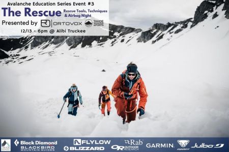 Tahoe Mountain Sports, Avalanche Education Series: The Rescue
