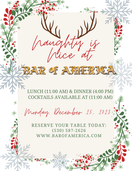 Bar of America, Naughty is Nice