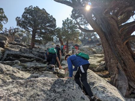 Tahoe Rim Trail Association, Youth Backcountry Camp