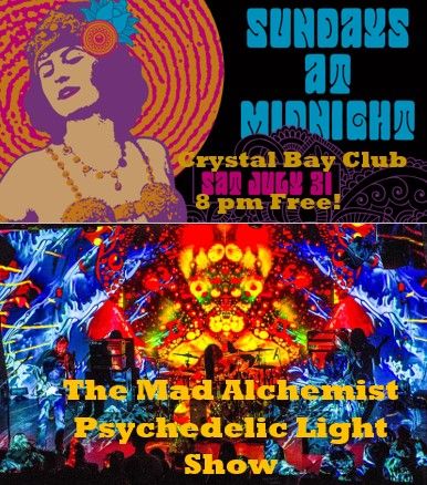 Crystal Bay Casino, Sundays at Midnight