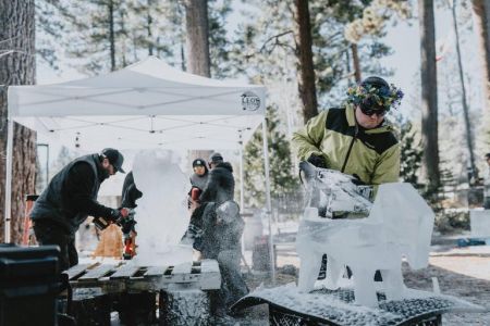 North Lake Tahoe SNOWFEST, Wine & Ice Competition