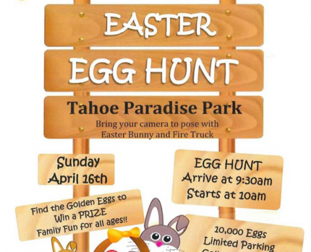 South Lake Tahoe Events, Easter Egg Hunt