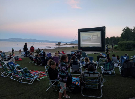 Tahoe City & West Shore Events, Tahoe City Lakeside Outdoor Movie Series