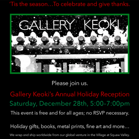 Gallery Keoki, 11th Annual Holiday Reception