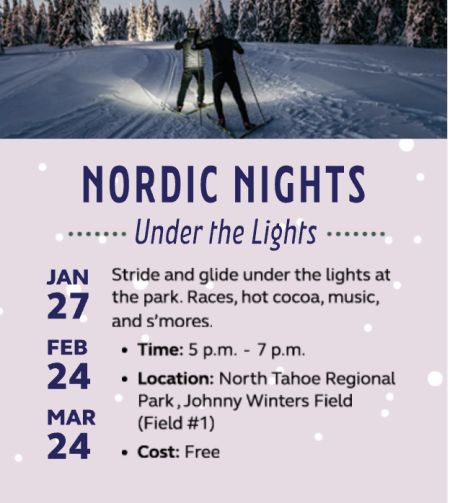 North Tahoe Recreation & Parks, Nordic Nights