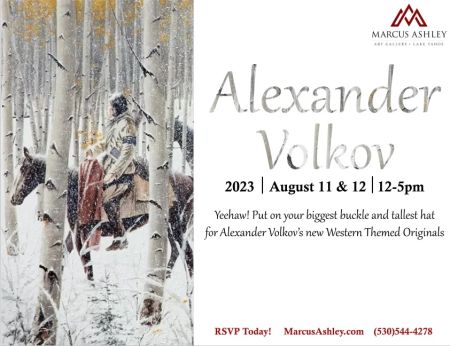 Marcus Ashley Fine Art Gallery, Meet the Artist – Alexander Volkov