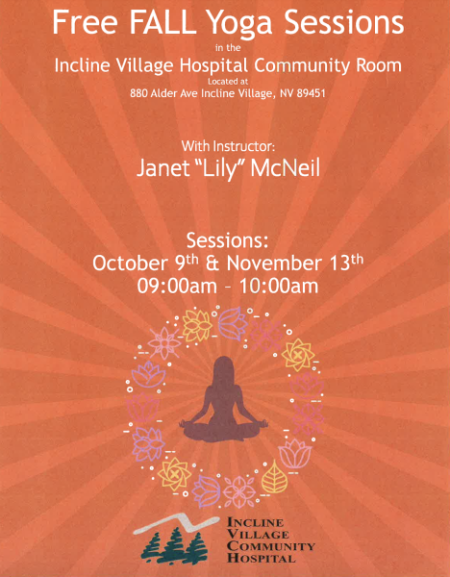 Incline Village Community Hospital, Community Yoga